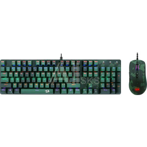 1280264 Клавиатура + мышка S108 REDRAGON RU 78310 DEFENDER