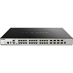 1000688467 Коммутатор D-LINK Коммутатор/ DGS-3630-28TC/A1ASI,DGS-3630-28TC/*SI Managed L3 Stackable Switch 20x1000Base-T, 4x10GBase-X SFP+, 4xCombo 1000Base-T/SFP, Surge 6KV,