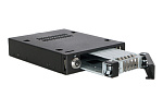 Корзина MB601VK-B. 1 x 2.5" U.2 SSD, max 15мм, 1 х внешний 3,5" отсек для диска, до 32 Гбит / с, 1 х U.2 (SFF-8639), цельнометаллический корпус