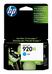 555017 Картридж струйный HP 920XL CD972AE голубой для HP OJ 6000/6500
