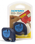 1201256 Картридж ленточный Dymo LT S0721650 черный/голубой для Dymo