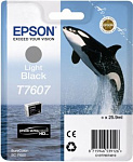 1037224 Картридж струйный Epson T7607 C13T76074010 светло-серый (10000стр.) (25.9мл) для Epson SureColor SC-P600