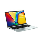 3215454 Ноутбук ASUS VivoBook Series E1504FA-L1180W 15.6" OLED 1920x1080/AMD Ryzen 5 7520U/RAM 8Гб/SSD 512Гб/AMD Radeon 610M/ENG|RUS/Windows 11 Home зеленый /