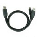 1301763 Gembird/Cablexpert CCP-USB22-AM5P-3 USB 2.0 Pro Кабель , 2xAM/miniBM 5P, 0.9м, экран, черный