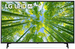 1833513 Телевизор LED LG 43" 43UQ80006LB.ADKG металлический серый 4K Ultra HD 60Hz DVB-T DVB-T2 DVB-C DVB-S DVB-S2 USB WiFi Smart TV (RUS)