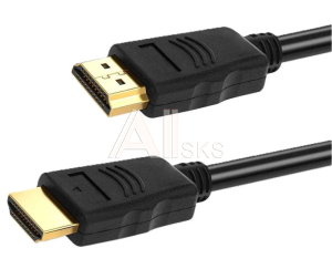 Шнур аудио-видео HDMI-HDMI версия 1.4 золото 5 м RETIC Шнур аудио-видео HDMI-HDMI версия 1.4 золото 5 м RETIC