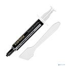 Exegate EX296087RUS Термопаста ExeGate ETS-7WMK Silver PLUS (7,2 Вт/(м•К), 1.5г, шприц с лопаткой)