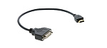 133629 Адаптер для цифровых интерфейсов [99-9497110] Kramer Electronics [ADC-DF/HM] DVI розетка на HDMI вилка
