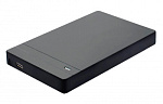 1852287 Внешний корпус для HDD/SSD AgeStar 31UB2P3C SATA USB3.2 пластик черный hotswap 2.5"