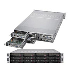 1257174 Серверная платформа 2U SATA SYS-6029TR-HTR SUPERMICRO