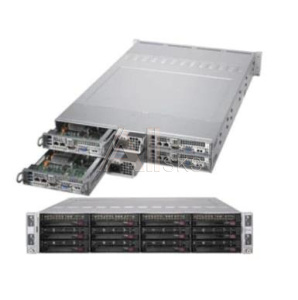 1257174 Серверная платформа SUPERMICRO 2U SATA SYS-6029TR-HTR