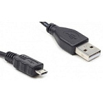 1465238 Cablexpert Кабель USB 2.0 Pro AM/microBM 5P, 1м, черный, пакет (CC-mUSB2-AMBM-1M)