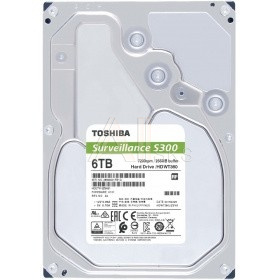 1634678 6TB Toshiba Surveillance S300 (HDWT360UZSVA) {SATA 6.0Gb/s, 7200 rpm, 256Mb buffer, 3.5" для видеонаблюдения}