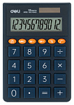 1901483 Калькулятор карманный Deli EM130BLUE синий 12-разр.