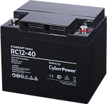 1000527466 Аккумуляторная батарея SS CyberPower RC 12-40 / 12 В 40 Ач Battery CyberPower Standart series RС 12-40, voltage 12V, capacity (discharge 20 h) 40Ah, 1000527466 Аккумуляторная батарея SS CyberPower RC 12-40 / 12 В 40 Ач Battery CyberPower Standart series RС 12-40, voltage 12V, capacity (discharge 20 h) 40Ah,