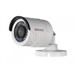1401960 HIKVISION HiWatch DS-T100 (3.6 mm) 1Мп уличная цилиндрическая HD-TVI камера с ИК-подсветкой до 20м