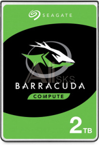 1727927 Жесткий диск Seagate SATA-III 2Tb ST2000LM015 Notebook/Desktop Barracuda (5400rpm) 128Mb 2.5"