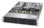 1012257 Сервер SUPERMICRO Платформа SSG-6029P-E1CR12H x12 LSI3108 10G 2P 2x1200W