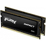 1849472 Kingston DRAM 16GB 1866MHz DDR3L CL11 SODIMM (Kit of 2) 1.35V FURY Impact KF318LS11IBK2/16