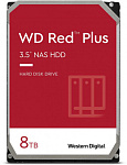 Жесткий диск Western Digital 3,5", 8ТБ, WD80EFBX, Red Plus™, SATA-III, 7200RPM, 256MB, NAS Edition