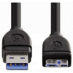 1369161 Кабель Hama H-54507 USB 3.0 A-micro B (m-m) 1.8 м экранированный 5 Гбит/с 1зв черный