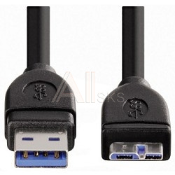 1369161 Кабель Hama H-54507 USB 3.0 A-micro B (m-m) 1.8 м экранированный 5 Гбит/с 1зв черный