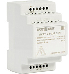 1000624517 598 SKAT-24-1.0 DIN источник питания 24В 1,3А АКБ внеш. 2х4,5-12Ач ток заряда 1,0–Iнагр.
