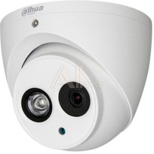 1409587 Камера видеонаблюдения аналоговая Dahua DH-HAC-HDW1200EMP-A-POC-0280B 2.8-2.8мм HD-CVI HD-TVI цветная корп.:белый