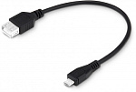 359899 Кабель OTG Buro USB (m)-micro USB (m) 0.2м черный