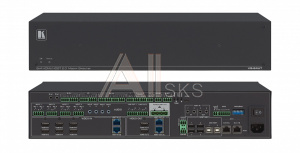 134074 Коммутатор Kramer Electronics Матричный [VS-84UT] 8х4 HDMI и HDBaseT с эмбедированием/деэмбедированием звука, встроенным главным контроллером помещени