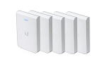 106777 Комплект точек доступа [UAP-AC-IW-5] Ubiquiti UniFi AP AC In-Wall (5-pack) 5 точек доступа 2.4+5 ГГц, 802.11ac/n/a/g/b, 3х 1G Ethernet, 802.3at