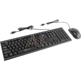 1668252 Клавиатура + мышь Oklick 630M черный USB [1091260]