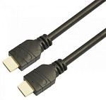 1034210 Кабель аудио-видео LAZSO WH-111 HDMI (m)/HDMI (m) 10м. позолоч.конт. черный (WH-111(10M))