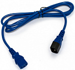 1922645 Шнур питания Hyperline PWC-IEC13-IEC14-5.0-BL C13-С14 проводник.:3x0.75мм2 5м 250В 10А (упак.:1шт) синий