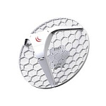1436854 MikroTik RBLHG5kit (RBLHG-5nD-3) (Dual Chain 5Ghz 802.11an 24.5dBi Integrated antenna, 600MHz COU, 64MB RAM, 1x LAN, POE, PSU,RouterOS L3, Internation