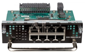 1000732085 Модуль расширения для DXS-3600-32S/ DXS-3600-EM-8T module 10/100/1000Base-T