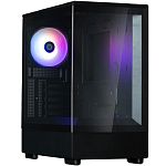 11048643 Корпус Zalman P10 Black mATX Mini Tower PC Case, ZM-AF120 ARGBx1
