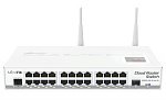 105694 Коммутатор [CRS125-24G-1S-2HnD-IN] Mikrotik CRS125-24G-1S-2HnD-IN 24 Gigabit Ethernet, 1 SFP, Wi-Fi
