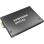 MZWLO7T6HBLA-00A07 SSD Samsung Enterprise , 2.5"(SFF/U.3), PM1743, 7680GB, NVMe PCIe Gen5 1x4, R14000/W6000Mb/s, IOPS(R4K) 2500K/300K, MTBF 2,5M, 1DWPD/5Y, TBW 14016TB, O