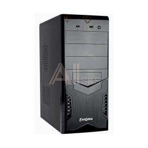1506618 Корпус Exegate EX261450RUS Miditower CP-601 Black, ATX, <CP450W, 80mm>, 2*USB, Audio