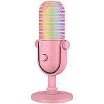 1000749017 Микрофон Razer Seiren V3 Chroma - Quartz/ Razer Seiren V3 Chroma - Quartz