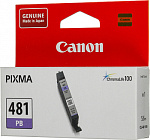 1010573 Картридж струйный Canon CLI-481PB 2102C001 фото голубой (5.6мл) для Canon Pixma TS8140TS/TS9140