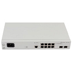 1671357 Коммутатор Eltex MES2408P Ethernet-коммутатор 8 портов 10/100/1000 Base-T (PoE/PoE+), 2 порта 1000Base-X (SFP), 220V AC