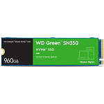 1880108 Накопитель WD SSD Original PCI-E x4 960Gb WDS960G2G0C Green SN350 M.2 2280