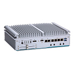 Компактный безвентиляторный компьютер eBOX671-521-FL-DC-4PoE, LGA1151, поддержка процессора 8-го поколения Intel® Core™ i7/i5/i3 и Celeron®, чипсет