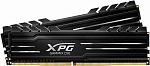 1303650 Модуль памяти ADATA XPG GAMMIX D10 Gaming DDR4 Общий объём памяти 16Гб Module capacity 8Гб Количество 2 3200 МГц Множитель частоты шины 16 1.35 В черн