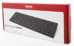 1402921 Клавиатура Hama KEY4ALL черный беспроводная BT slim Multimedia для ноутбука
