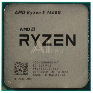 1970372 CPU AMD Ryzen 5 4600G BOX (100-100000147BOX) {3,70GHz, Turbo 4,20GHz, Vega 7 AM4}