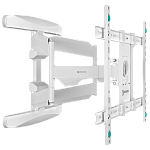 M6L-W ONKRON кронштейн для телевизора 40"-75" наклонно-поворотный, белый M6L