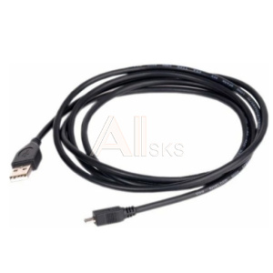 11016149 VCOM VUS6945-1.5M Кабель USB2.0 Am --> micro-B 5P, 1.5м , черный